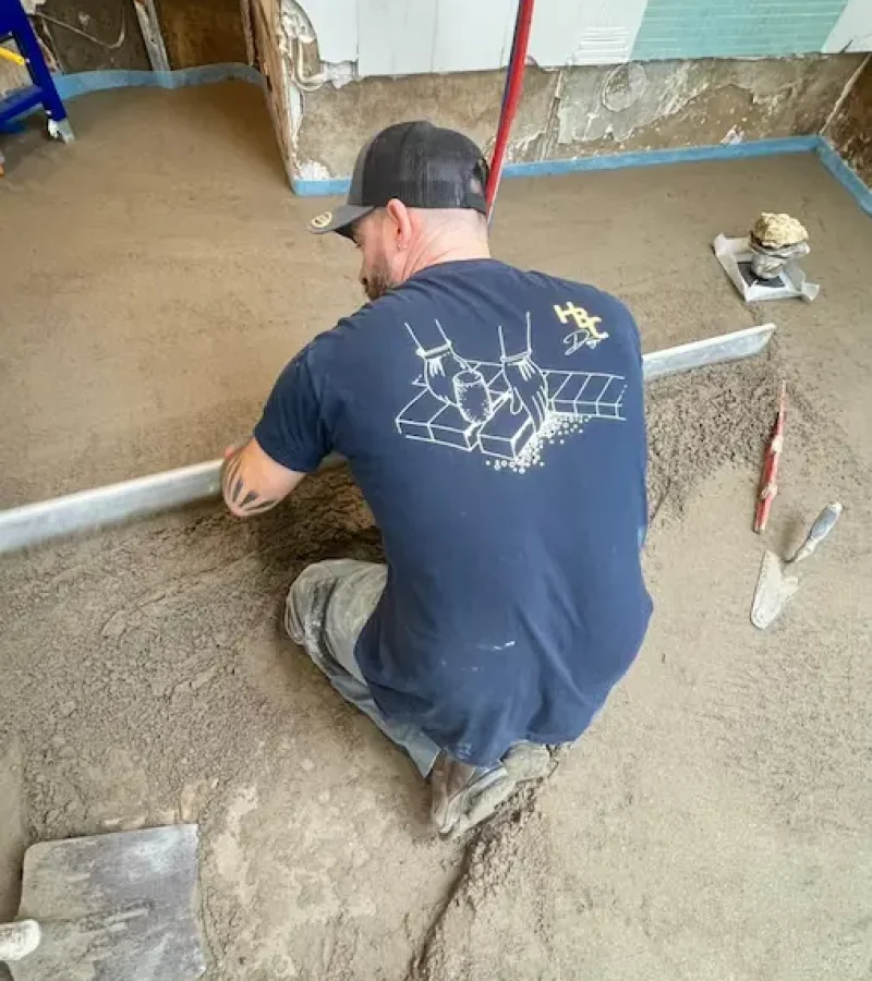 Réalisation de carrelage par HBC Design, carreleur à Saint Sulpice de Royan